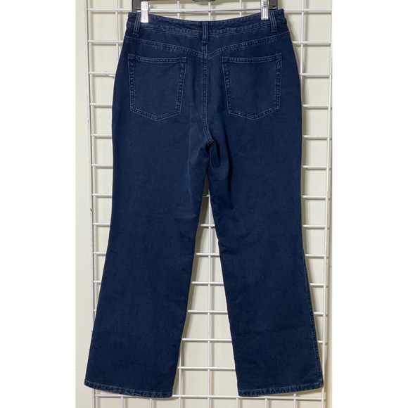 Dream Jeans by Quacker Factory Rhinestone Heart‎ Dark Wash Denim Jeans size 8 - Picture 3 of 8